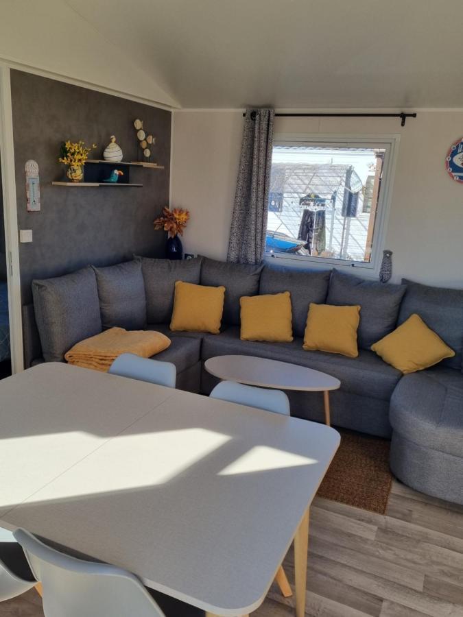 Mobilhome 6 Personnes Biville-sur-Mer Luaran gambar